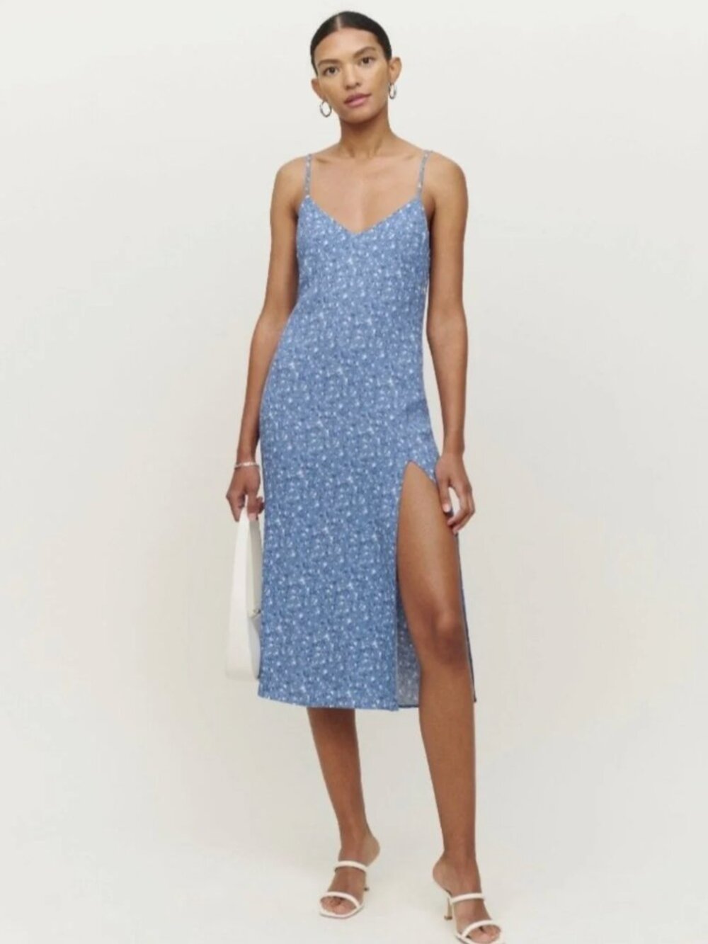 Reformation Slip Midi Dress